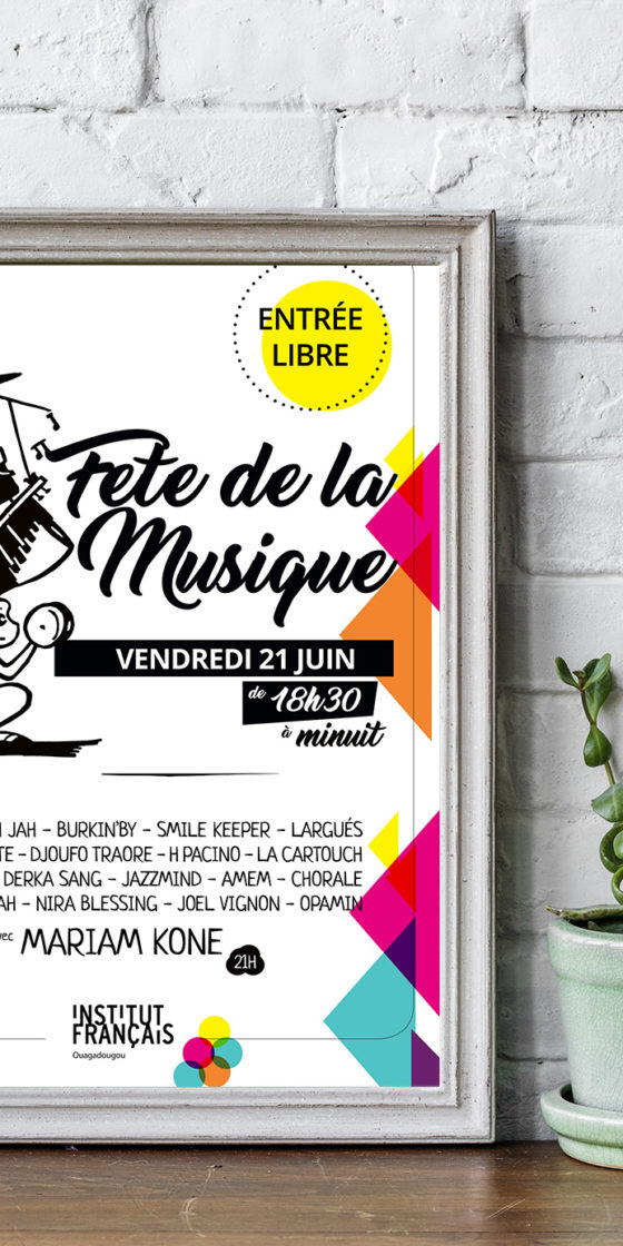 Fête de la musique 2019 - Burkina Faso - Institut Francais Ouagadougou