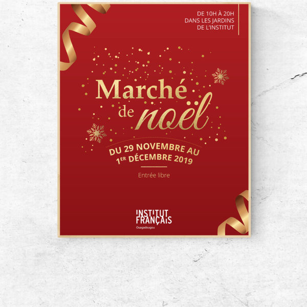 affiche-marche-de-noel-institut-francais-ouagadougou